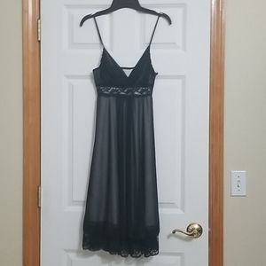 Soprano Black Spagetti Strap Dress Size Small